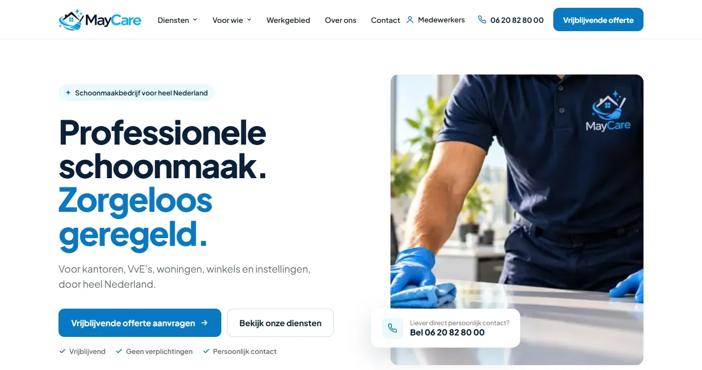 Schoonmaakbedrijf MayCare
