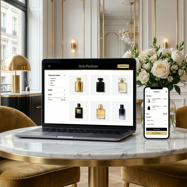 Stylo Parfums — WooCommerce webshop